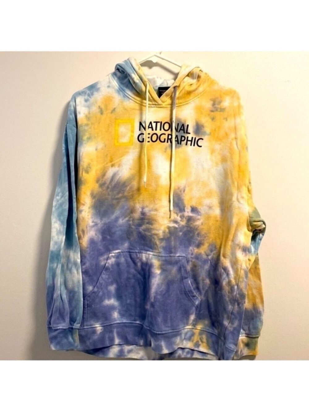 National Geographic tye dye hoodie